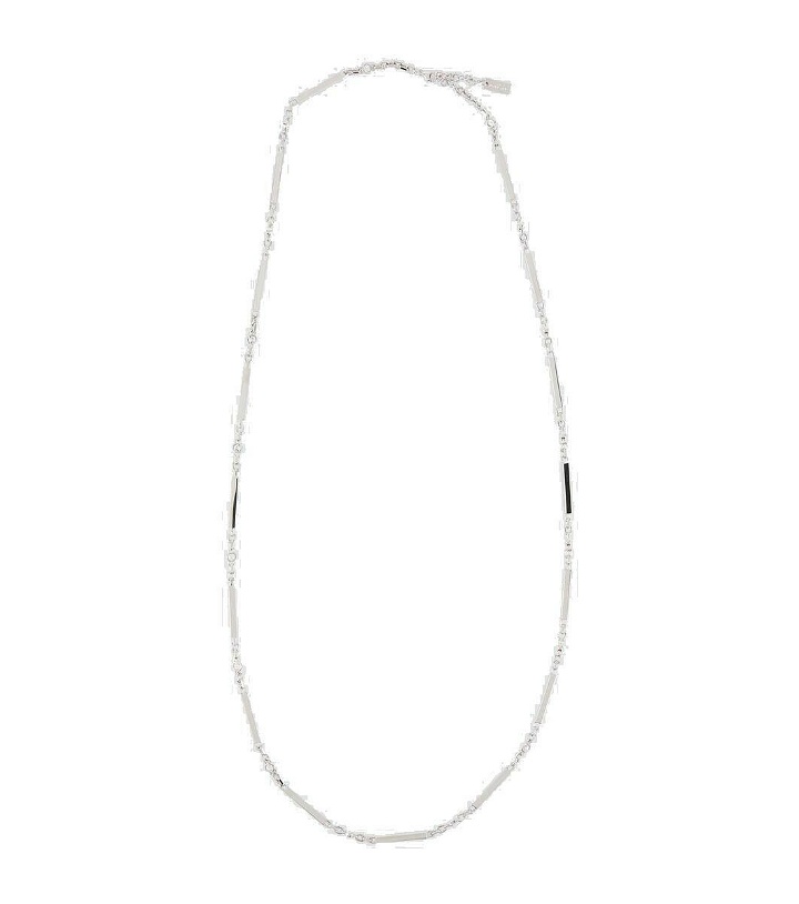 Photo: Saint Laurent Collier Tube embellished necklace