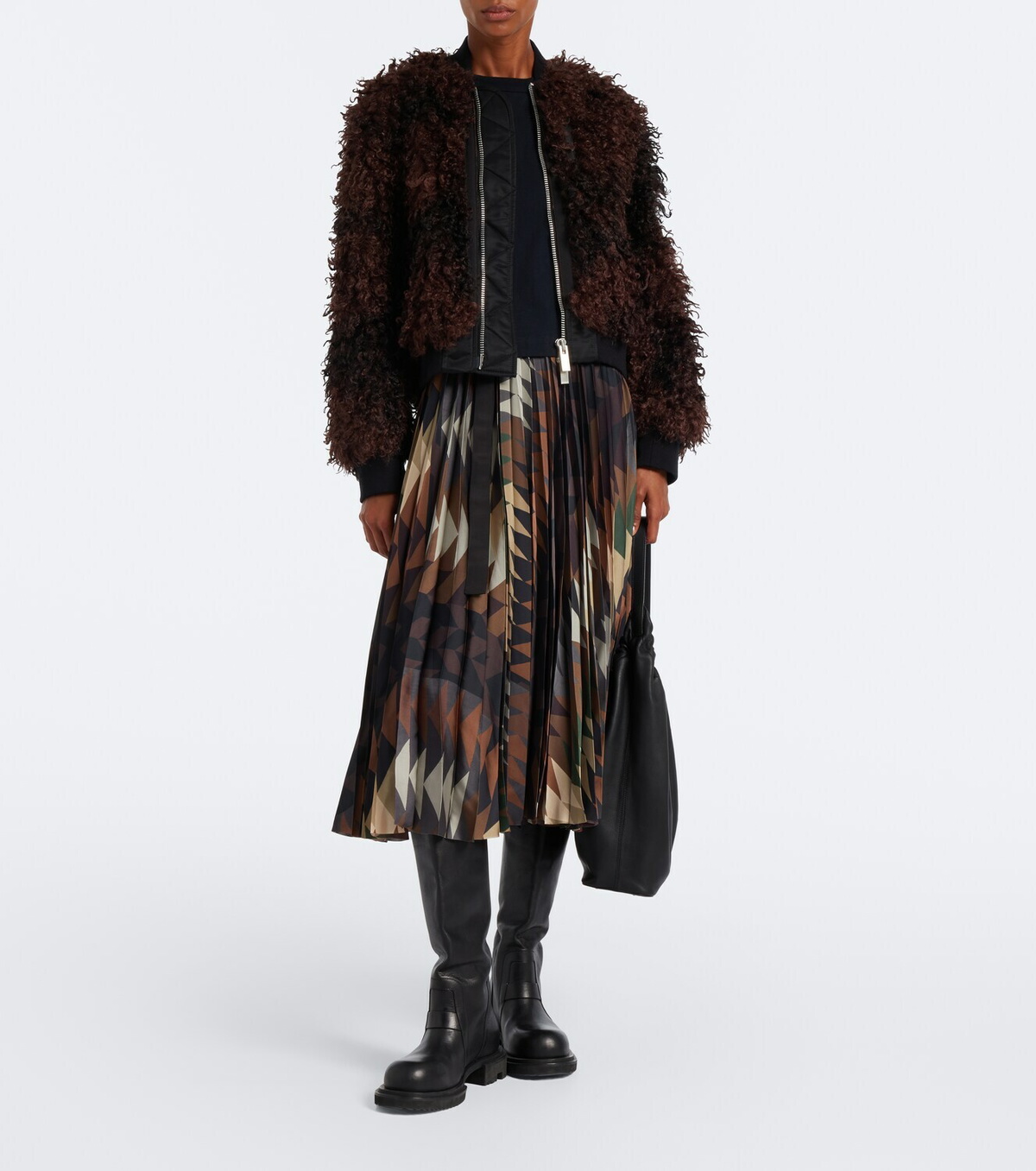 Sacai Oversized bomber jacket
