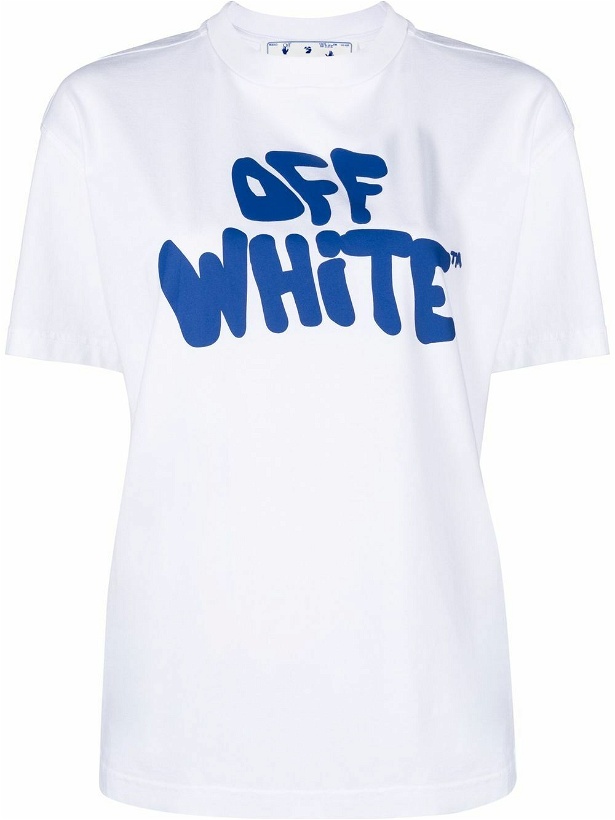 Photo: OFF-WHITE - 70's Type Logo Hoodie