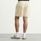 Calvin Klein Men's Heritage Crest Cotton Poplin Sleep Short in Slim Stripe Chalk