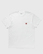 Carhartt Wip S/S Pocket Heart Tee White - Mens - Shortsleeves