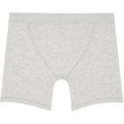 SKIMS Three-Pack Gray SKIMS Cotton 5 Boxer Briefs