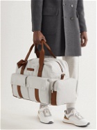 Brunello Cucinelli - Leather-Trimmed Canvas Holdall