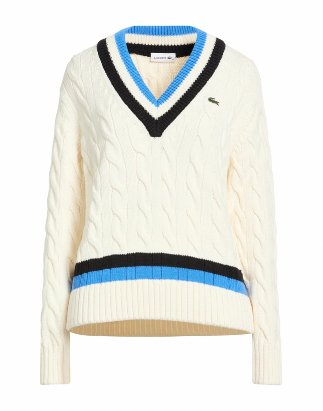 Photo: Lacoste Womens Sweater in Ivory