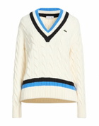 Lacoste Womens Sweater in Ivory