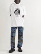 VETEMENTS - Straight-Leg Camouflage-Print Jeans - Blue