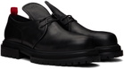 424 Black Leather Derbys