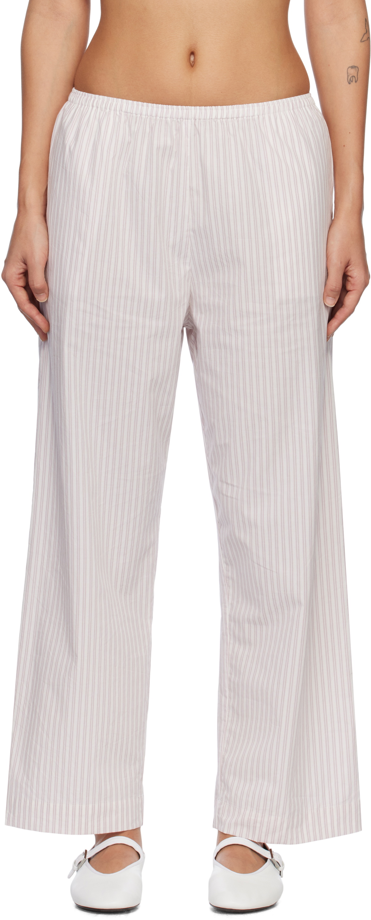 Deiji Studios Pink Ease Lounge Pants