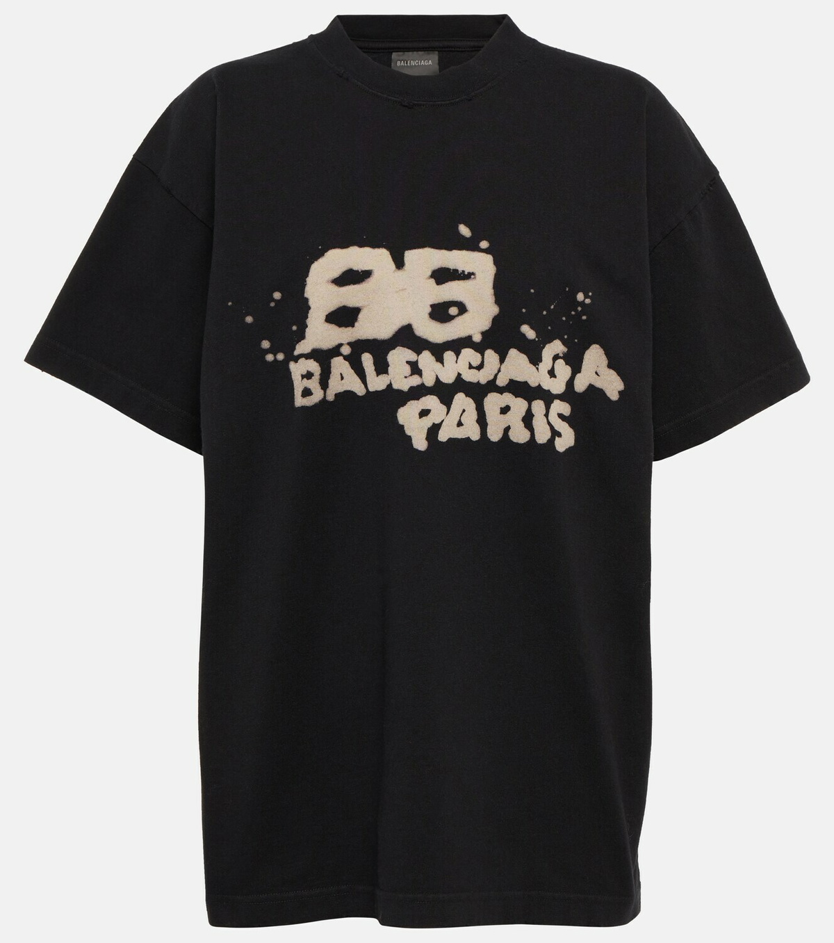 Balenciaga: White Cotton T-Shirt