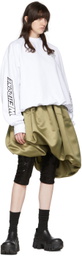 We11done White Cotton Sweatshirt