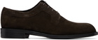 BOSS Brown Suede Derbys