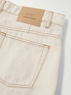 AMI PARIS - Wide-Leg Jeans - Neutrals