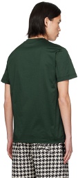 Burberry Green Embroidered T-Shirt