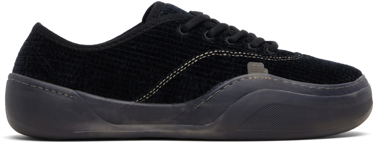ERL Black Corduroy Coupe Sneakers