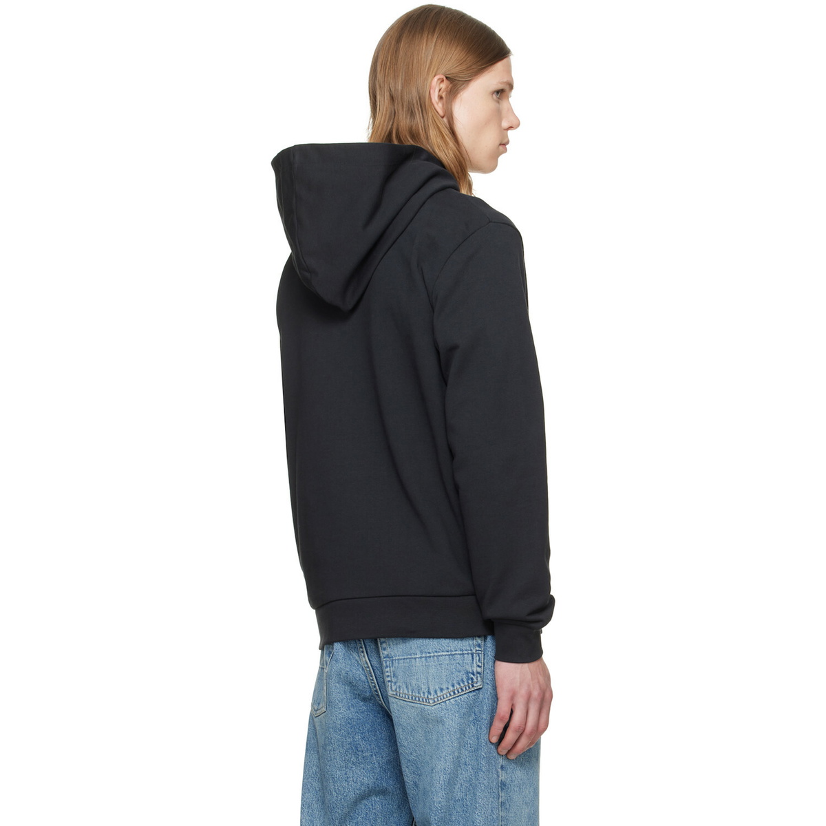 A.P.C. Black Standard Grand 'VPC' Hoodie