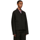 Bottega Veneta Black Wool Blazer