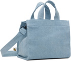BAPE Blue Baby Milo Denim Small Tote