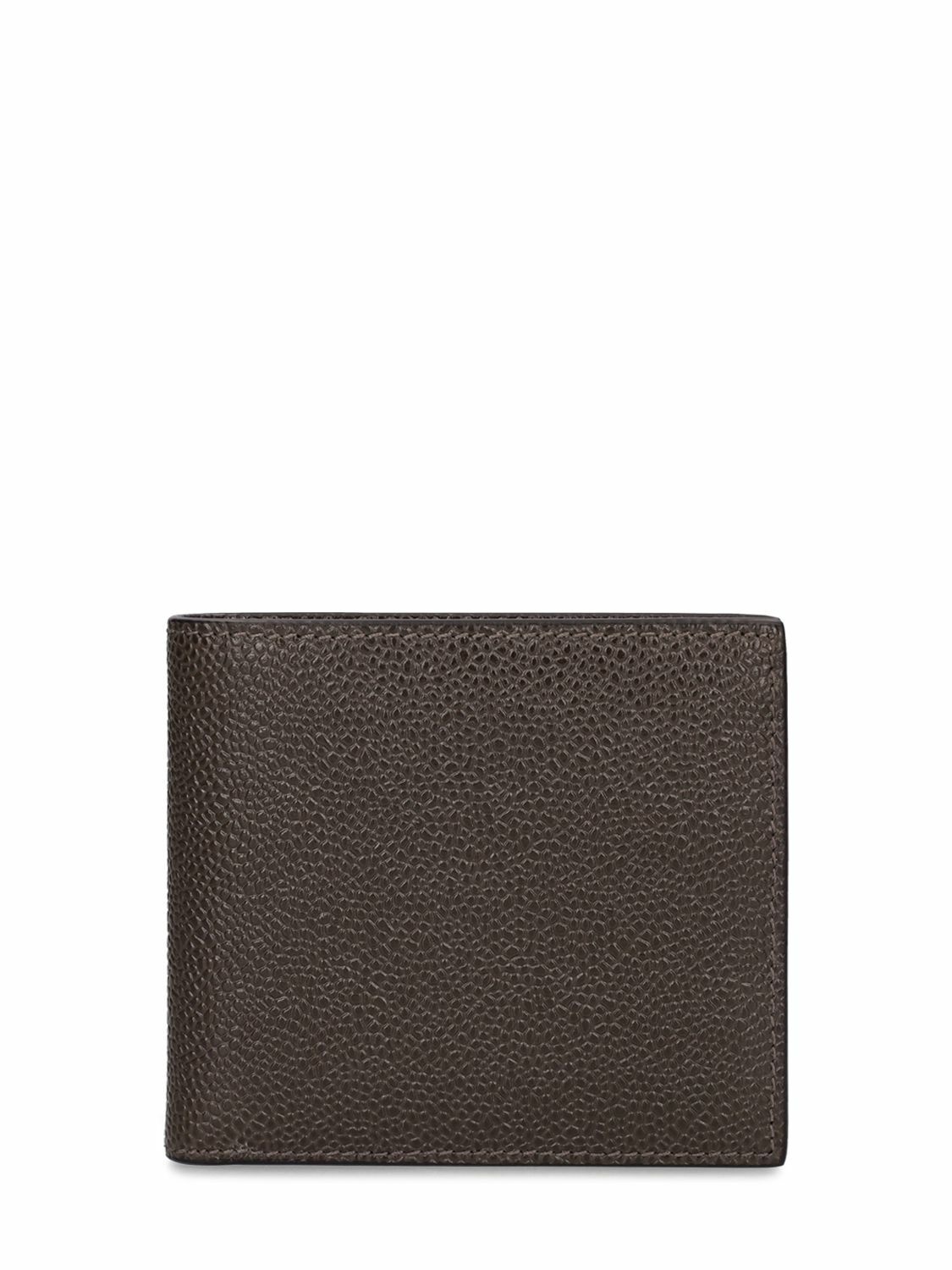 Photo: THOM BROWNE - Grained Leather Billfold Wallet