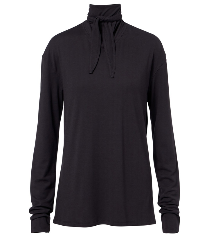 Photo: Lemaire Cotton jersey turtleneck top