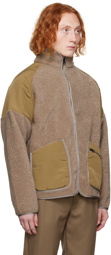 master-piece Brown BOA Jacket