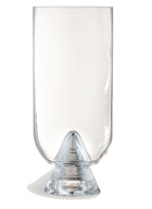 Glacies Medium Vase in Transparent