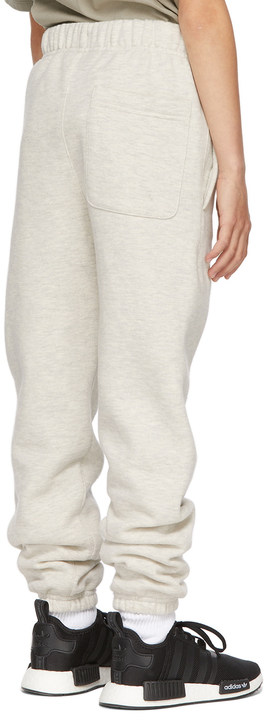 Essentials grey fleece lounge pants hot sale