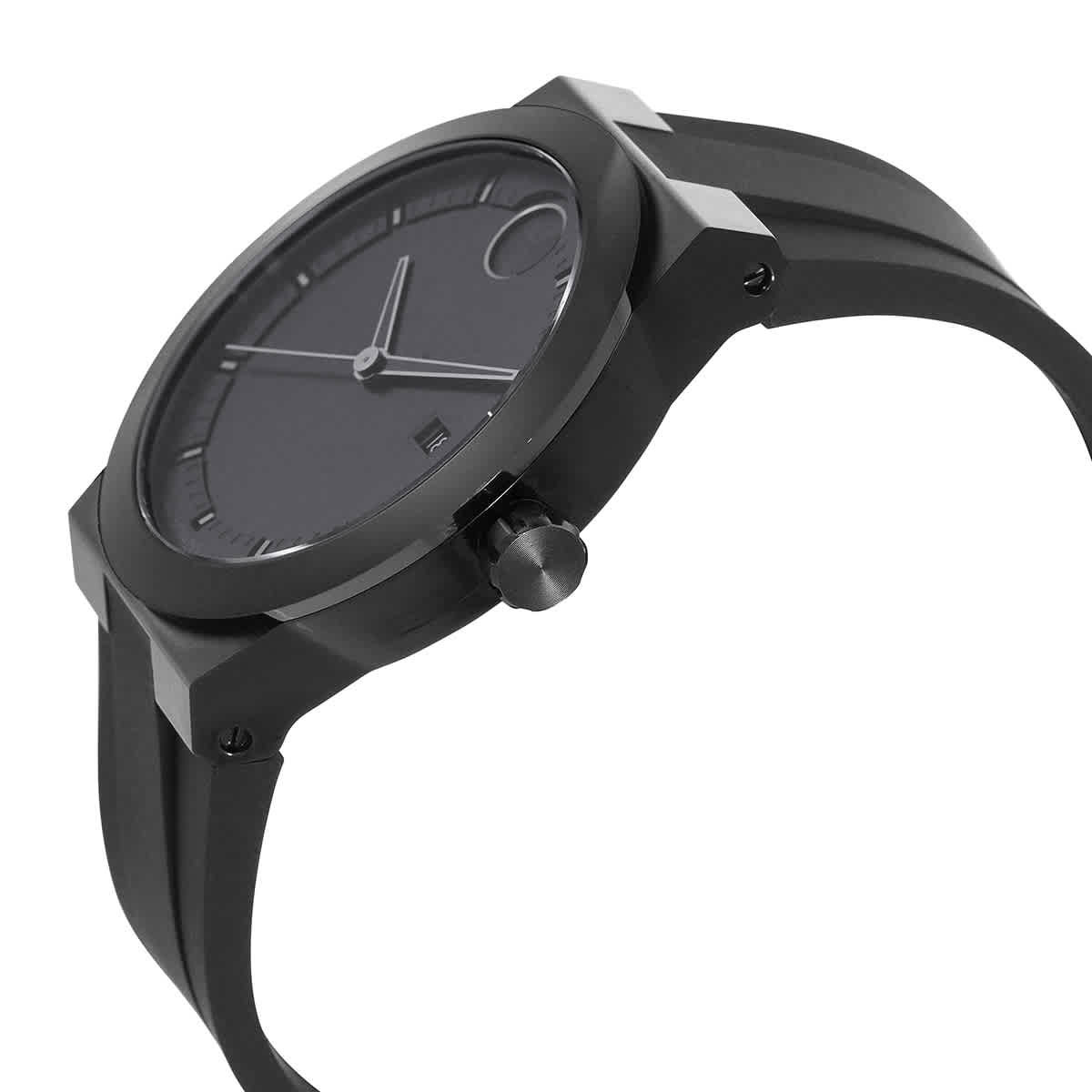 Movado Bold Fusion Quartz Black Dial Mens Watch 3600849