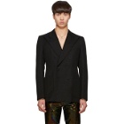 Givenchy Black Wool Pearly Buttons Blazer