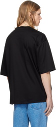 Lanvin Black Curb Lace Oversized T-Shirt
