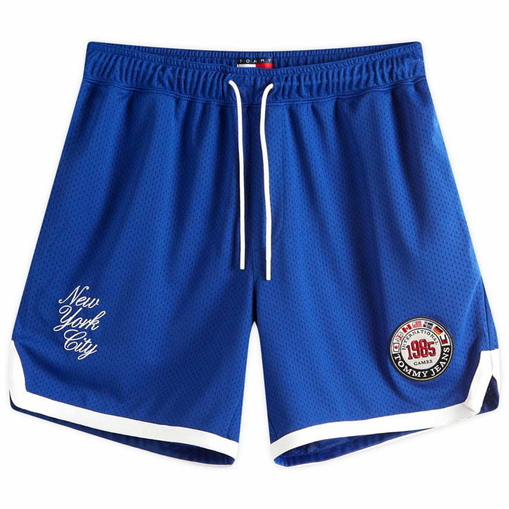 Photo: Tommy Jeans Men's Archive Games Shorts in Phthalo Blue