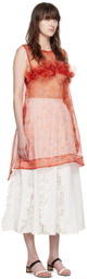Kika Vargas Red Ernestina Blouse