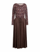 Alessia Santi Womens Maxi dress Dark in Brown