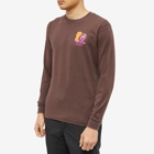 Hikerdelic Men's Freedom To Roam Long Sleeve T-Shirt in Sepia