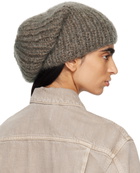 CASEY CASEY Khaki Mohair Beanie
