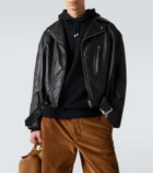 Loewe Balloon leather biker jacket