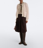Moncler Wool and alpaca-blend cardigan