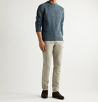 Sid Mashburn - Mélange Wool Sweater - Blue