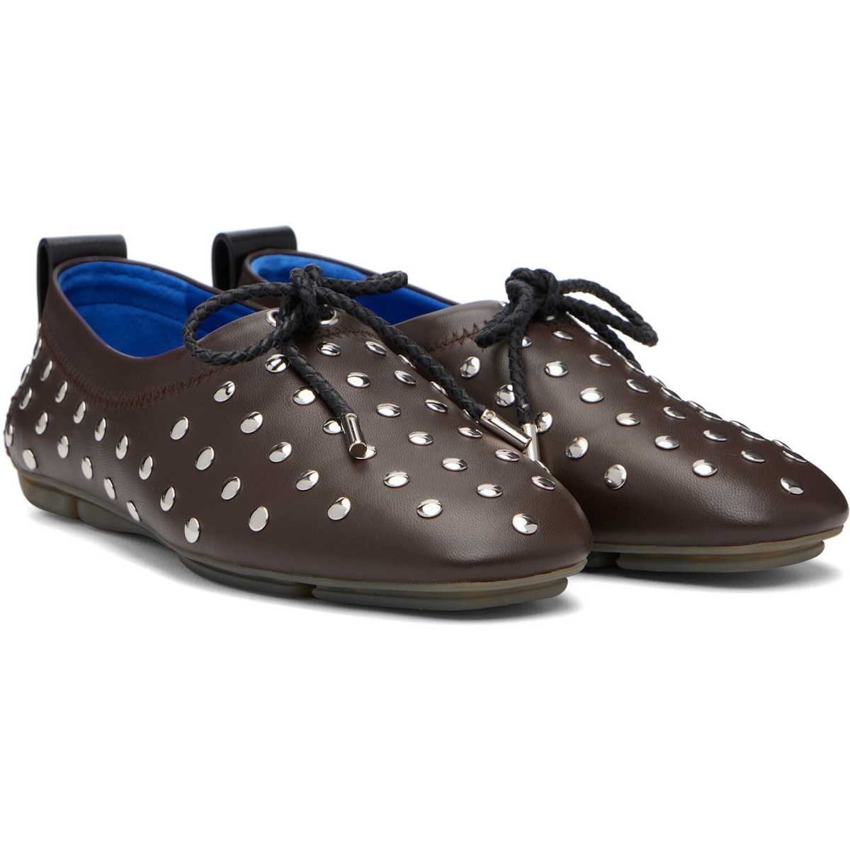 Wales Bonner Brown Chakra Loafers