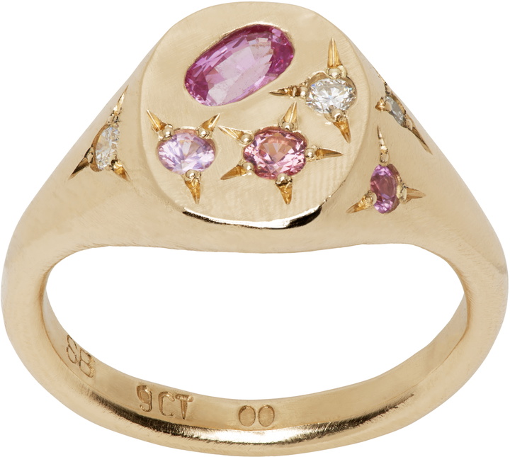 Photo: Seb Brown Gold & Pink Spazio Ring