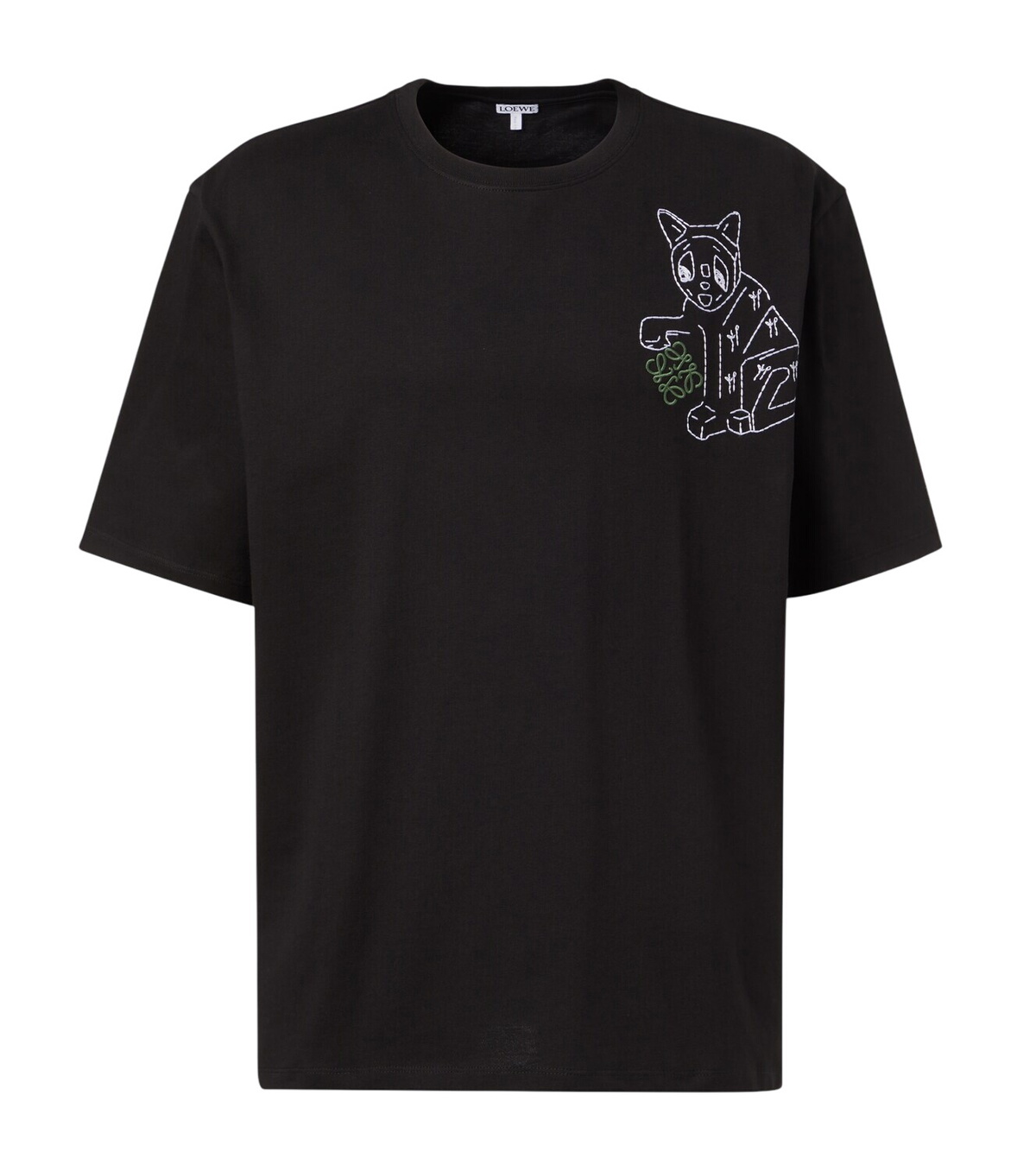 Loewe x On Running Performance T-Shirt in Gradient Khaki Loewe