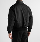 Monitaly - Nylon-Taslan Blouson Jacket - Black