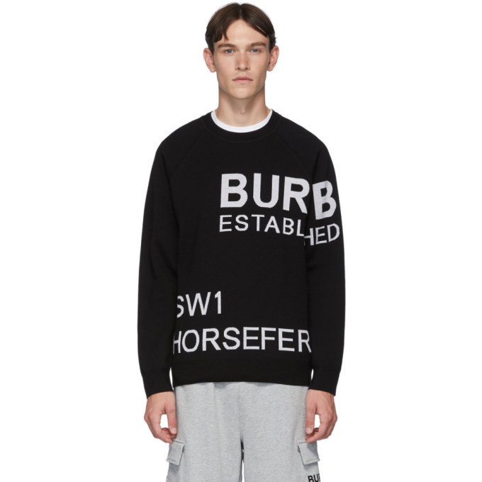 Photo: Burberry Black Lawton Sweater