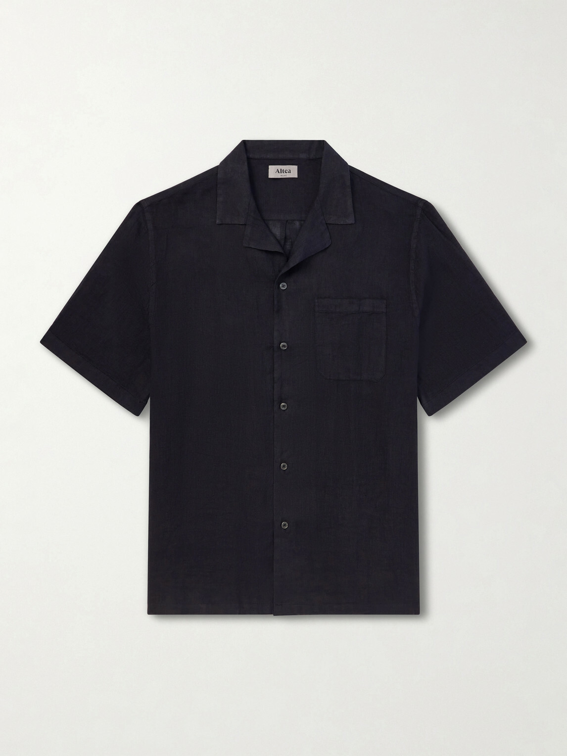 Altea - Hadley Linen Shirt - Blue