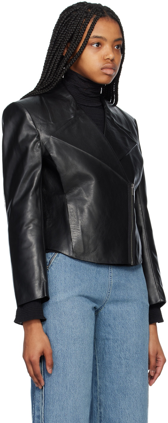 Victoria leather outlet jacket