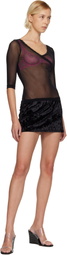 Fruity Booty Black Moss Wrap T-shirt