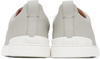 ZEGNA SSENSE Exclusive Gray Triple Stitch Sneakers