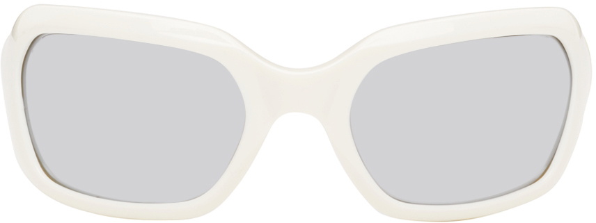 Lexxola White Ringo Sunglasses