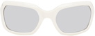 Lexxola White Ringo Sunglasses