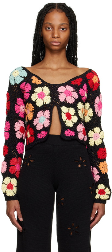 Photo: Tach SSENSE Exclusive Black Artemisa Cardigan