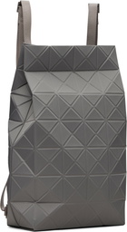 BAO BAO ISSEY MIYAKE Gray Track Backpack